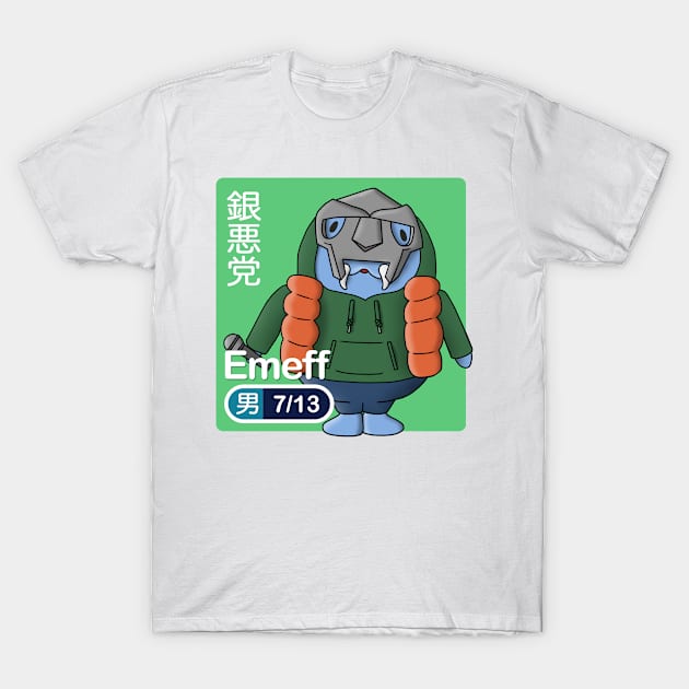 Emeff Walrus T-Shirt by Riki Prosper